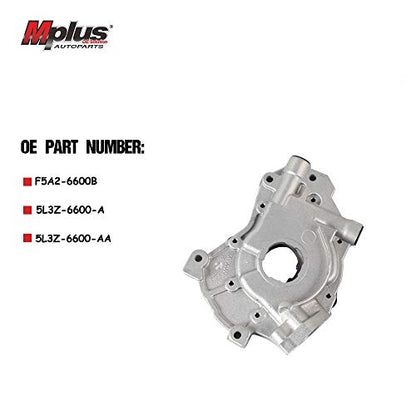Mplus Oil Pump Kit Replace for 1991-2008 for Ford, for Lincoln, for Mercury 4.6L 5.4L 6.8L V8 SOHC 16V 21mm Inlet Only for Windsor, Romeo Engine