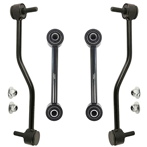 Detroit Axle - RWD Front and Rear Sway Bar Links End Links for 2017-2022 - size: 4S50223/Group