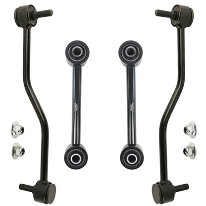 Detroit Axle - RWD Front and Rear Sway Bar Links End Links for 2017-2022 - size: 4S50223/Group