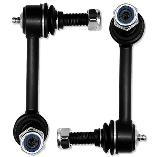 K6667 K6668 2PC Rear Stabilizer Sway Bar End Link for Olds 04 Bravada, for Saab 05 06 07 2008 2009 9-7X, for Isuzu Ascender, for Buick Rainier, for Chevy SSR Trailblazer EXT, for GMC Envoy - size: K6667 K6668