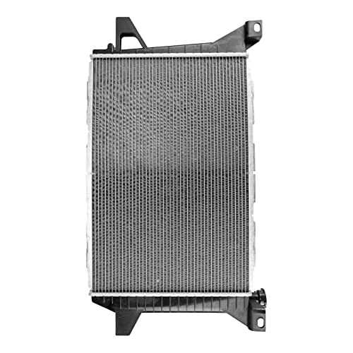 Torchbeam Vehicle Radiator For 1985-1996 Bronco 1985-1997 F-150, F-250, F-350 1988-1997 F-53 Motorhome Chassis, F-Super Duty (Replaces OEM 2 Row Core; w/ 2-3/8 in.) Transmission Oil Cooler Included - size: CU1451
