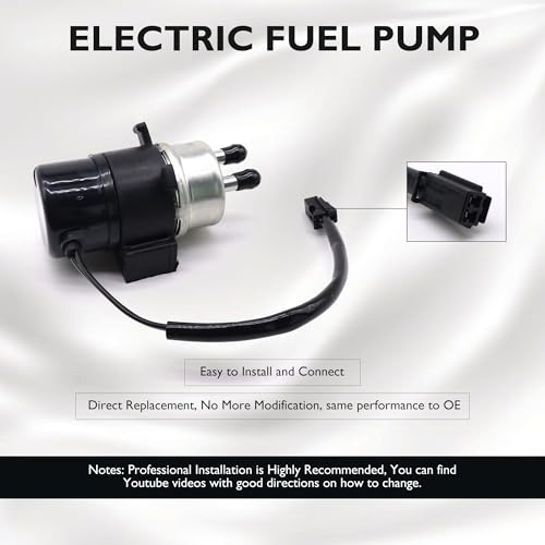 Fuel Pump Compatible with Yamaha XVS650 V-Star 650 1100 - size: 5KS-13907-01-00