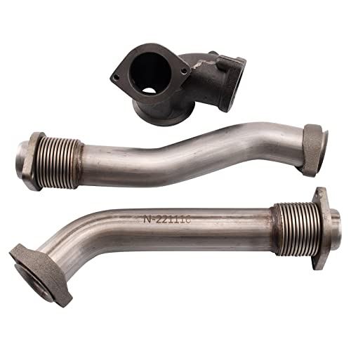 TRQ Right Turbo Up-pipe Kit