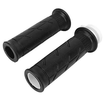 Motorcycle Grips, Rubber Non-Slip Pair Set