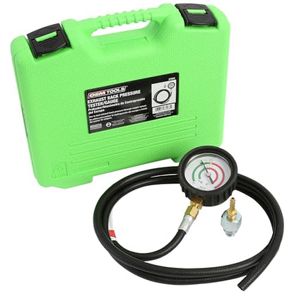 OEMTOOLS 37263 Exhaust Back Pressure Tester/Gauge Kit with psi/Bar Readings