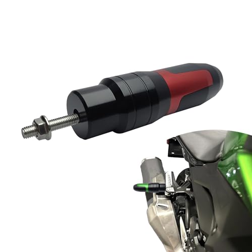 Motorcycle Frame Sliders Rear Crash Bar Falling Protector Red - color: Red