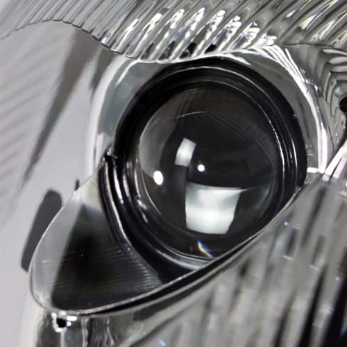 Semi Trucks Headlight Pair Compatible with 2004-2017 VOLVO VNL (Including All Bulbs),VNL Headlamp White Assembly - color: White, size: pair set