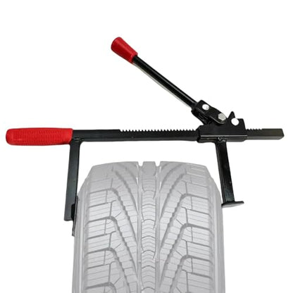 Manual Tire Spreader,Manual Tire Expander,High HardMetal High Hardness Heat Treatment Portable Tire Changer Tool Automotive Truck Tire Repair Kit Tools (Black 15.7inch New) - size: Black 15.7inch New
