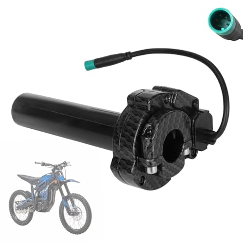Motorcycle Throttle Handle Grip for Talaria Electric Dirt Bike - color: Carbon Fiber Pattern