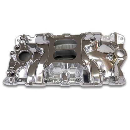 2701 Performance EPS Dual Plane SBC Intake Manifold Polished - size: 2701 Polished
