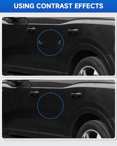 LC9X/2T Deep Black Pearl Touch Up Paint Kit Compatible with Volkswagen Exact Match Car Scratch Repair Touch Up Paint Kit - color: Deep Black Pearl(LC9X/2T) Compatible with All Models