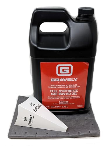 Ariens Gravely Gallon 15W-50 Full Synthetic Hydraulic Fluid and Funnel