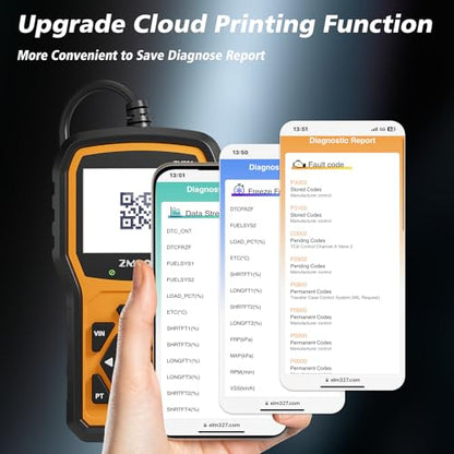 ZMOON ZM301 OBD2 Scanner Diagnostic Tool, Car Code Reader Scan Tools