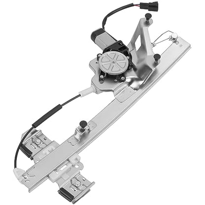 Obaee Window Regulator with Motor Front Left Driver Side, Replace 741-762 - size: Front Left Driver Side