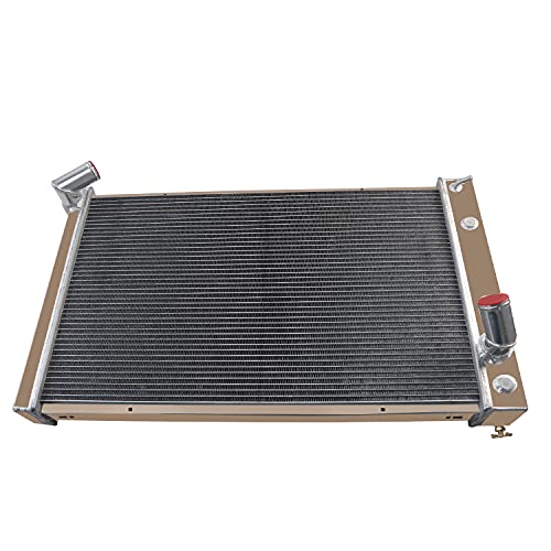 ECMRAD 4 Row Aluminum Racing Radiator for 1969-1972 Chevy Corvette Radiator Big Block Only 1970 1971