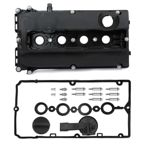 Engine Valve Cover Compatible with Chevy Cruze 2010-2016 Aveo Aveo5 2009-2011 Sonic 2012-2018 Trax 2013-2020 Pontiac G3 2009-2010 1.6L 1.8L Replace 55564395