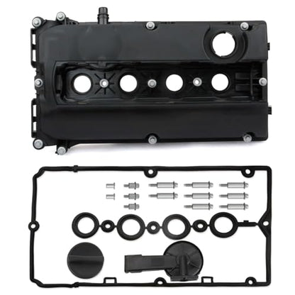 Engine Valve Cover Compatible with Chevy Cruze 2010-2016 Aveo Aveo5 2009-2011 Sonic 2012-2018 Trax 2013-2020 Pontiac G3 2009-2010 1.6L 1.8L Replace 55564395