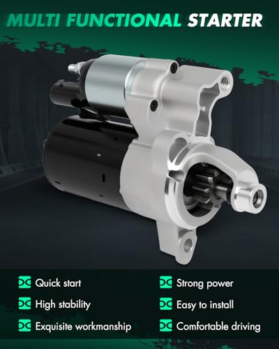 SCITOO Engine Starter Motor 33292N 06H-911-021A 0001107450 - size: 06H-911-021A;0001107450