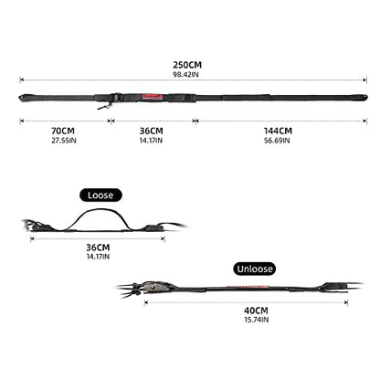 Rhinowalk Motorcycle Elastic Telescopic Strap Motorcycle Accessories Multifunctional Strap - size: Elastic Telescopic Strap