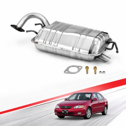 53396 Rear Exhaust Muffler for 01-06 Hyundai Elantra 2.0L (High Grade) HE01 - size: HE01