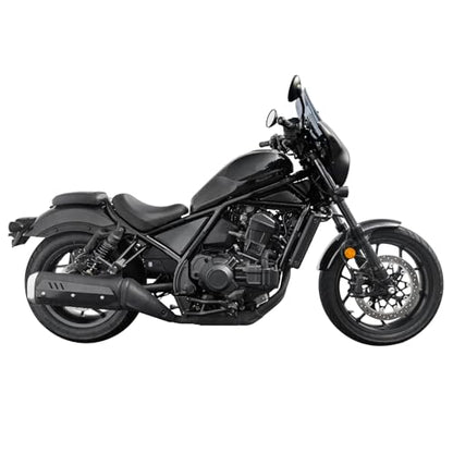 Motorcycle Headlight Fairing Cowl Windscreen for Rebel CMX 1100 2021-2026 - color: Light Smoke+Matte Black