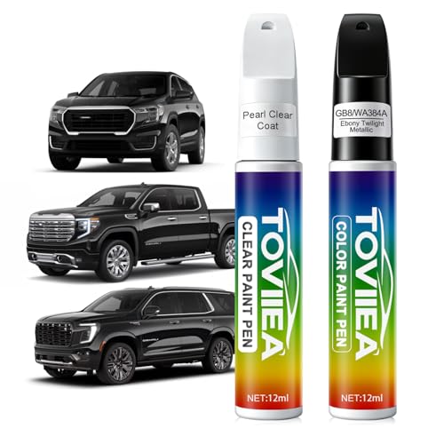 Ebony Twilight Metallic(GB8/WA384A) Touch Up Paint for GMC - color: (GB8/WA384A)Ebony Twilight Metallic for 2026 Terrain/2025 Terrain/2024 Terrain/2026 Acadia/2025 Acadia