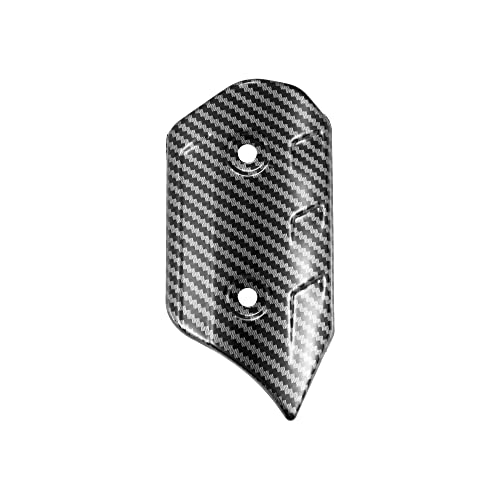 X AUTOHAUX 1 Set Universal Motorcycle ATV Exhaust Muffler Heat Shield - color: Black