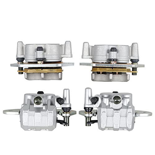labwork Front Rear Brake Calipers Replacement for Yamaha Viking 700 YXM700