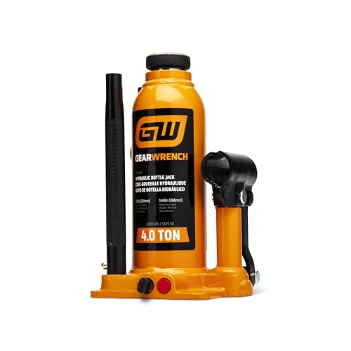 GEARWRENCH 4 Ton Hydraulic Bottle Jack | GWHBJ4T - style: 4 Ton