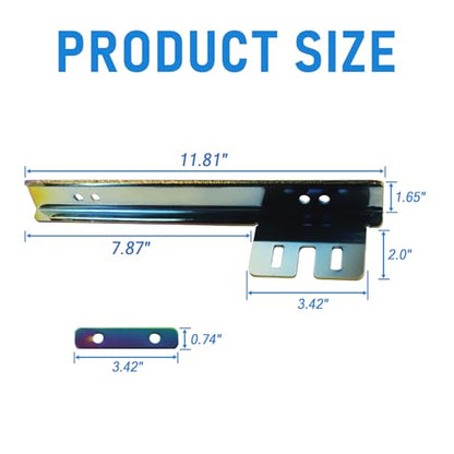 Neo Chrome Front Bumper License Plate Mount Bracket Relocator Holder Bar - color: Neo Chrome