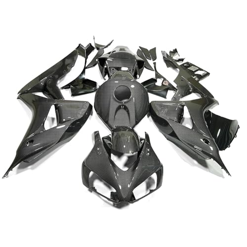 Motorcycle Fairing Kit Fit for 2006 2007 Honda CBR 1000RR Injection ABS Plastic Bodywork Fairings（Carbon Fiber Look）