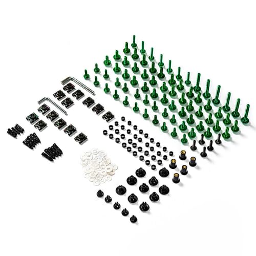 Motorcycle Fairing Bolt Kit Screws Kit For Honda CBR500R 2013-2018 Green - color: Green