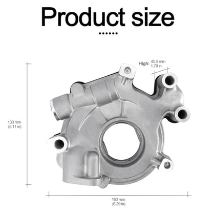 AULINK 53020827AC Oil Pump For Dodge Dakota Durango Ram 1500 2000-2012,For Jeep Commander 2006-2010 Grand Cherokee 1999-2010 Liberty 2002-2013,For Chrysler Aspen Mitsubishi Raider 2007-2009 3.7L 4.7L