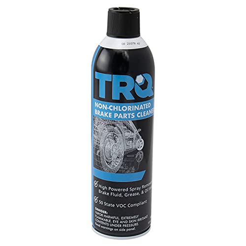 TRQ Front Ceramic Brake Pad & Rear Shoe Kit w/Chemicals - color: Ceramic, size: BFA12798