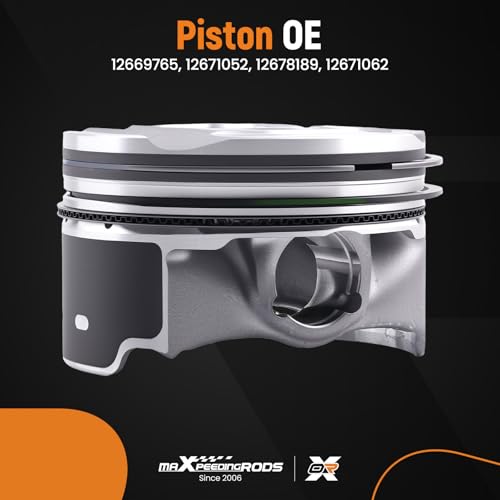 maXpeedingrods 1.5T Pistons Ring Kit for Buick Envision Verano Chevy Malibu Cruze Equinox Regal LaCrosse Encore GMC Terrain Explorer 2015-2019 LFV LYX 12669765