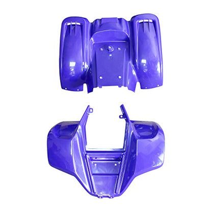 Kazuma Meerkat Front and Rear Fender Set Plastic Redcat 50cc 90cc ATV Kids Four Wheeler Blue
