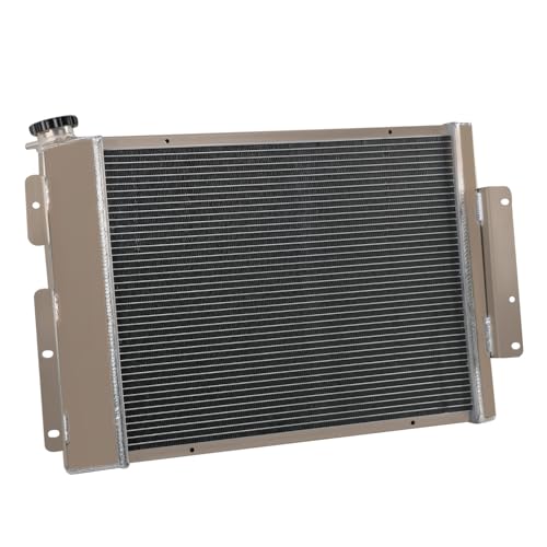 3 Row Aluminum Radiator for 1967-1969 Chevrolet Camaro Pontiac Firebird V8 CC337, Full Performance Aluminium Radiators, Automotive Replacement Radiator