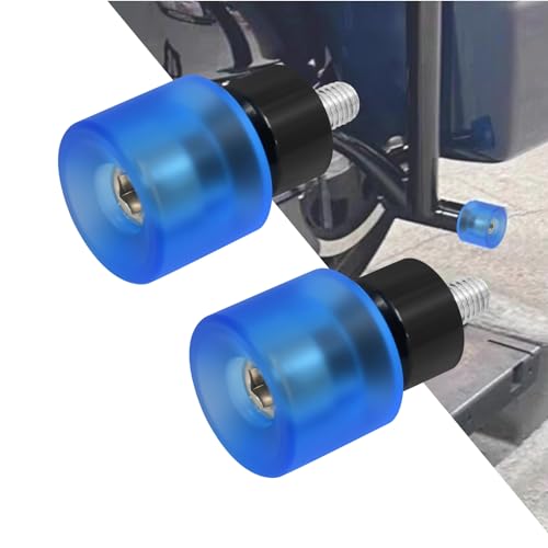 Crash Bar Slider Ends Frame Sliders Fit for Harley M12 Screw - color: #1 Blue