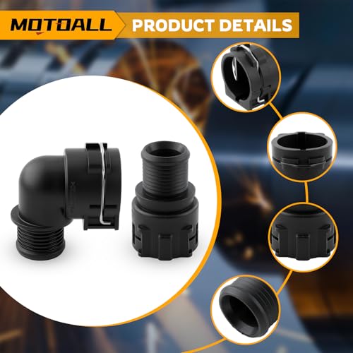 MOTOALL Heater Inlet Hose Connector 95089363 for Chevy Sonic Trax Cruze