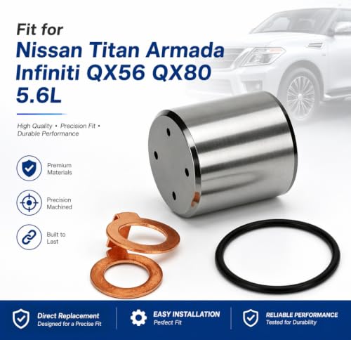 Fuel Pump Lifter Bucket Intake Manifold Gasket Combo Kit Fit for Nissan Titan Armada Infiniti QX56 QX80 5.6L,repalces 13231-1MC5E,14035-1LA0A