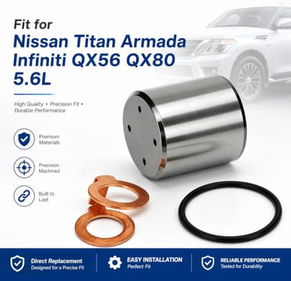 Fuel Pump Lifter Bucket Intake Manifold Gasket Combo Kit Fit for Nissan Titan Armada Infiniti QX56 QX80 5.6L,repalces 13231-1MC5E,14035-1LA0A