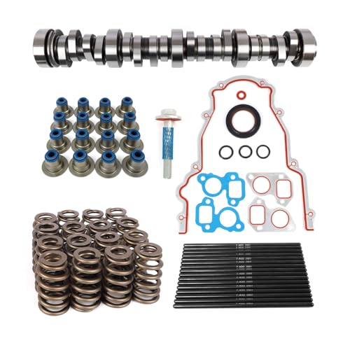 E1840P Sloppy Stage 2 Camshaft Kit for GM/Chevy 4.8L 5.3L 5.7L 6.0L 6.2L LS LS1 LS2 LQ4 LQ9 Engine, (Includes Cam, Springs, 7.400" Pushrods, Seals & Gaskets)