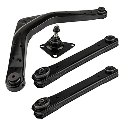 KAX 4pcs Rear Upper & Lower Control Arms for Jeep Grand Cherokee 1999-2004 - size: Jeep Grand Cherokee 1999-2004
