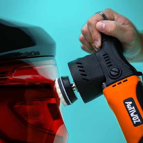 AUTIWOZ W02 Mini Buffer, 2/3Inch Dual Action Polisher, 12mm Random Orbital - size: k1