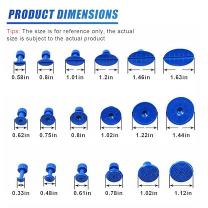 18PCS Car Dent Puller Kit