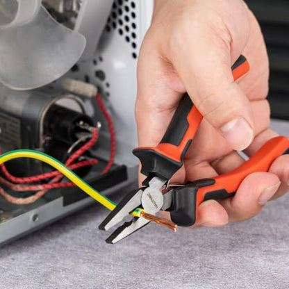 HAUTMEC 6-Piece Mini Pliers Set, High Leverage Small Jewelry Pliers Set - color: 6pcs Mini Plier Set