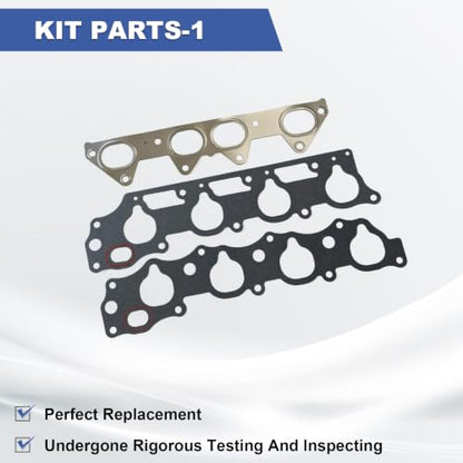 MLS Engine Cylinder Head Gasket Set W/ 10 Head Bolts - color: HS26155PT