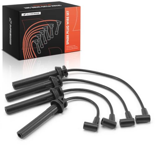A-Premium 7MM Spark Plug Wires Set of 4, 1.6L L4 Compatible with Mini