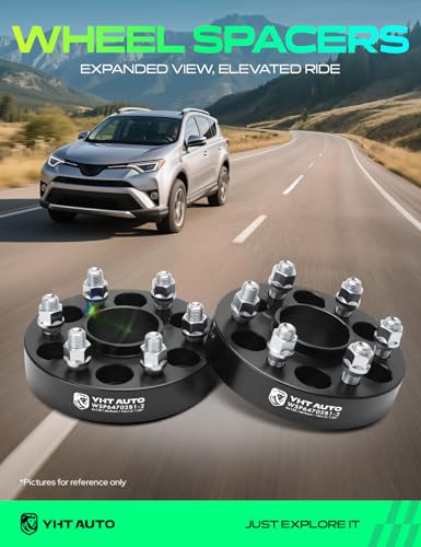 YHTAUTO 6x120 Hub Centric Wheel Spacers 1.25 Inch for Buick, Chevy, GMC - size: 1.25 Inch Thickness, style: 2 PCS