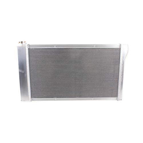 3 Rows Core Flow Full Aluminum Cooling Radiator Shroud+2Fans For - size: 73